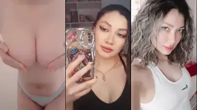 اندام نمایی دختر خوش اندام با چهره فوق العاده زیبا و سکسی جلق بزن