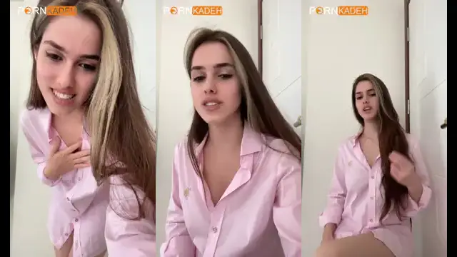 رقص سکسی و دلبری دختر اسکینی ترک