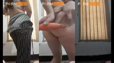 فیلم خودارضایی و بدن نمایی دختر حشری ایرانی با کص و کون تپل